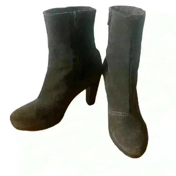 C la CANADIENNE High Heel Women’s Bootie. Brown. Size 10M Handcrafted in Canada. - Picture 1 of 16